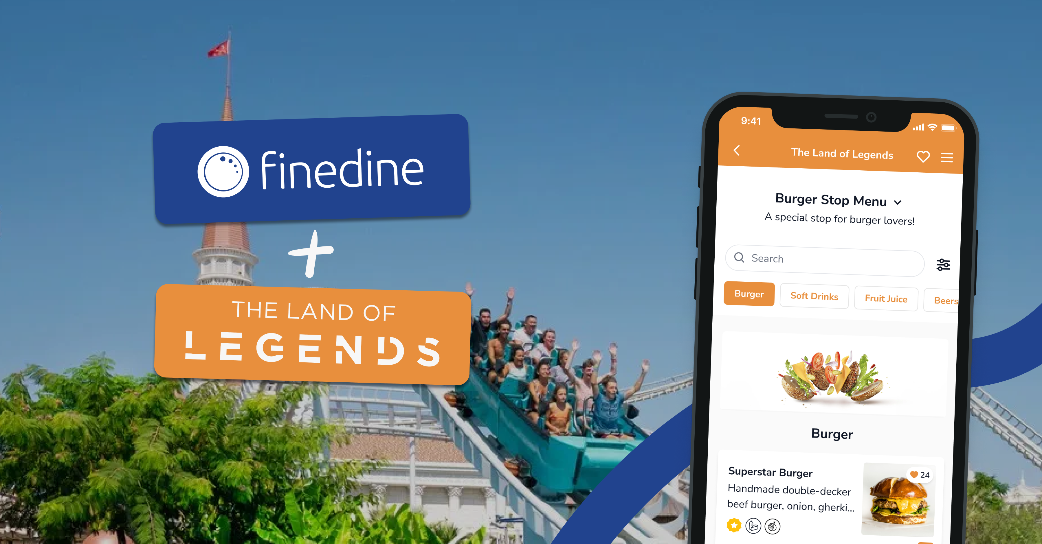 FineDine Partners with Land of Legends