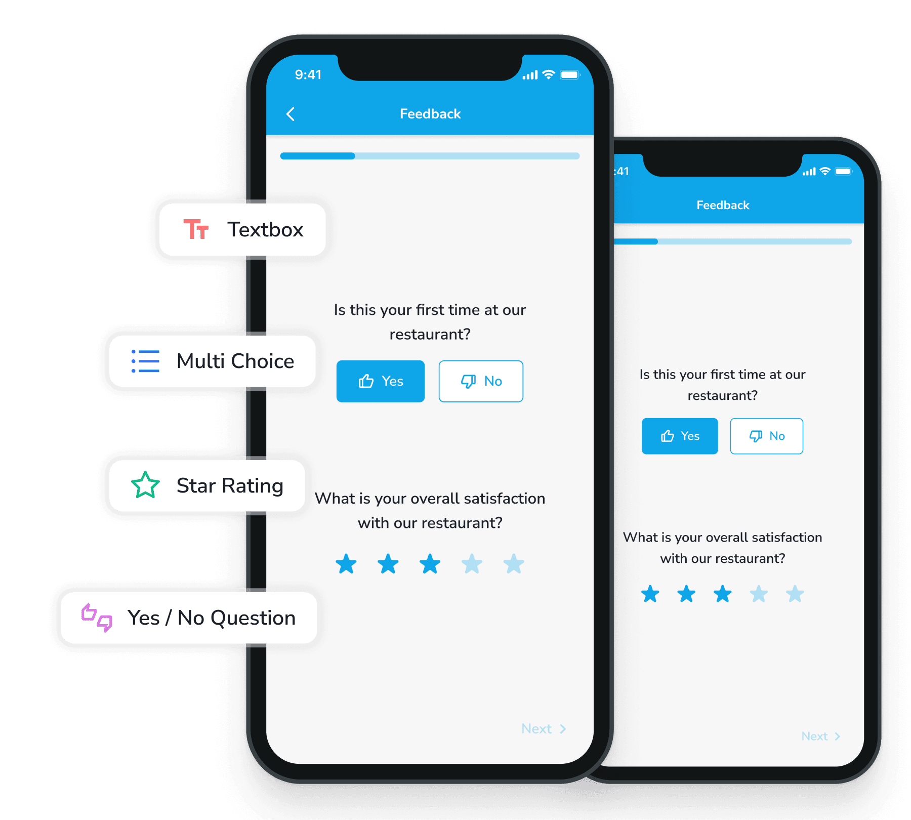 FineDine Feedback Collection Page