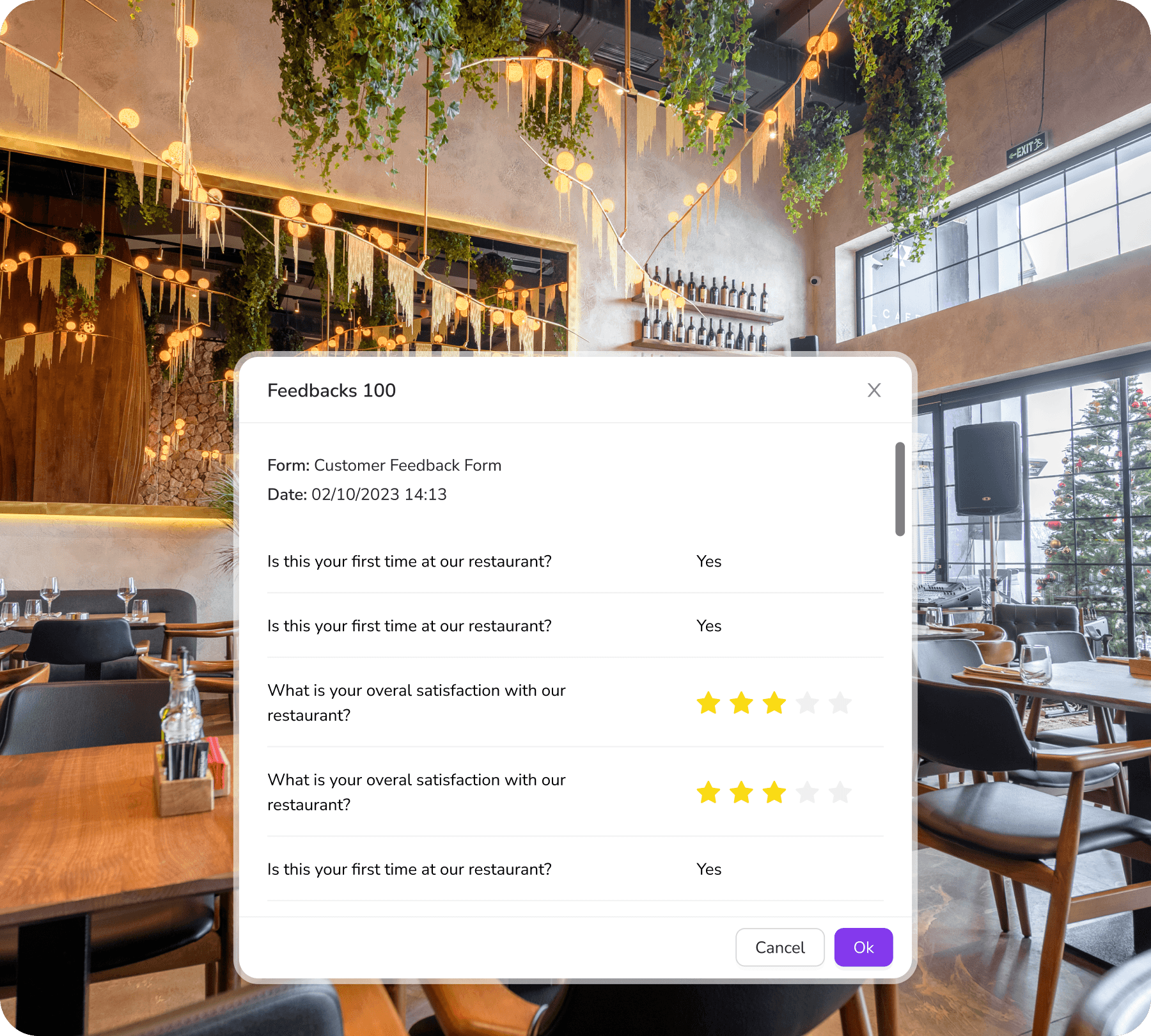 Customer Feedback Questions.